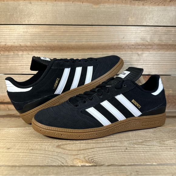 NEW MENS SIZES 5.5 Adidas Busenitz “Black Gum” Skateboarding Shoes G48060 - Picture 10 of 10